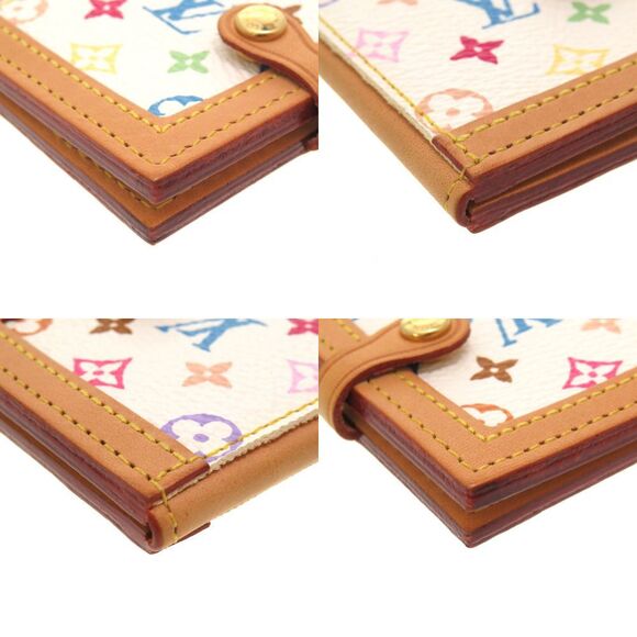 Louis Vuitton Monogram Multicolor Porto Wallet White - Picture 6 of 6